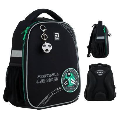 Рюкзак шкільний каркасний Kite Education Football K24-555S-9