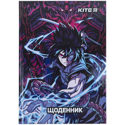Щоденник шкільний Kite Thunder Crash K24-262-10, тверда обкладинка