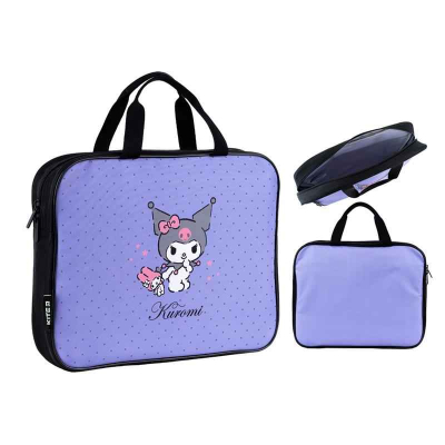 Шкільна текстильна сумка Kite Kuromi HK24-589, 1 відділення, A4