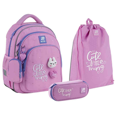Шкільний набір Kite Cute SET_K25-763S-1 (рюкзак, пенал, сумка)
