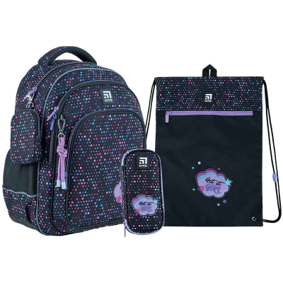 Шкільний набір Kite Get It Girl SET_K24-763M-2 (рюкзак, пенал, сумка)