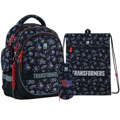 Шкільний набір Kite Transformers SET_TF24-700M (рюкзак, пенал, сумка)