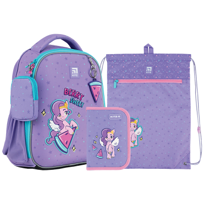 Шкільний набір Kite My Little Pony SET_LP24-555S (рюкзак, пенал, сумка)
