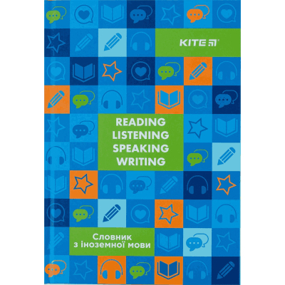 Словник для запису іноземних слів Kite Reading K24-407-3, 60 аркушів