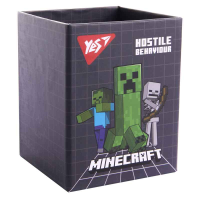 Стакан для письмового приладдя Yes Minecraft 708332, картон