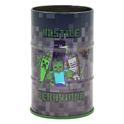 Стакан-підставка бочка Yes Minecraft 708376, метал