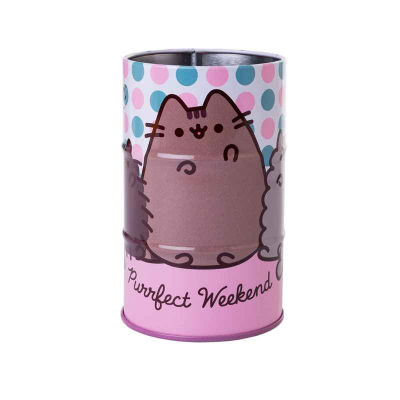 Стакан-підставка бочка Yes Pusheen 708099, метал