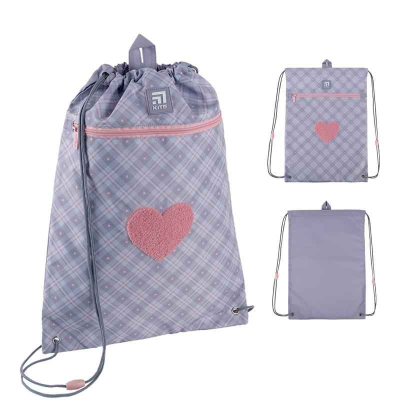 Сумка для взуття Kite Fluffy Heart K24-601M-23