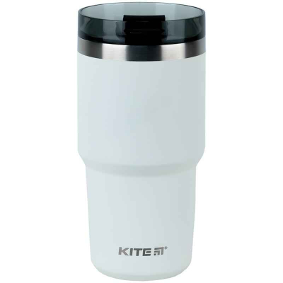 Термокружка Kite K24-1206-1, 600 мл, біла