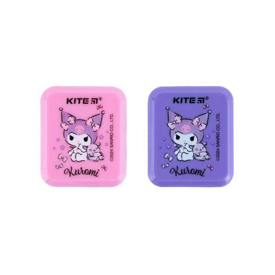 Точилка з контейнером прямокутна Kite Kuromi HK24-116