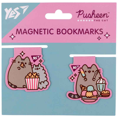 Закладки магнітні Yes Pusheen candy 708105, 2шт