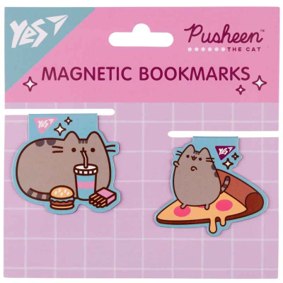 Закладки магнітні Yes Pusheen food 708104, 2шт
