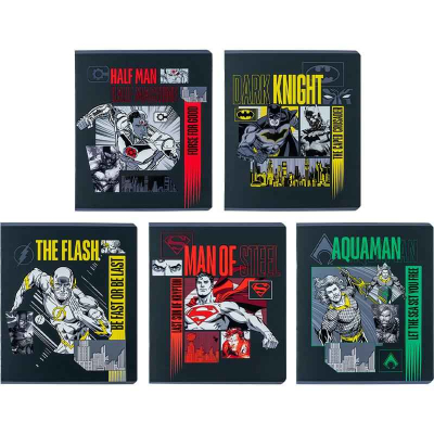 Зошит шкільний Kite DC Comics DC24-238, 24 аркуша, клітинка