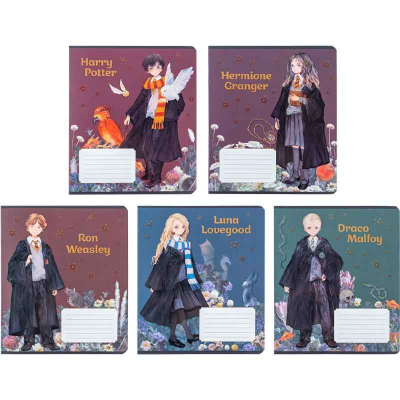 Зошит шкільний Kite Harry Potter HP24-236, 18 аркушів, клітинка