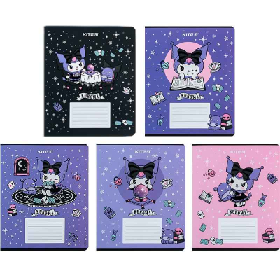Зошит шкільний Kite Kuromi HK24-236, 18 аркушів, клітинка